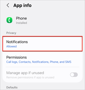 android apps phone notifications